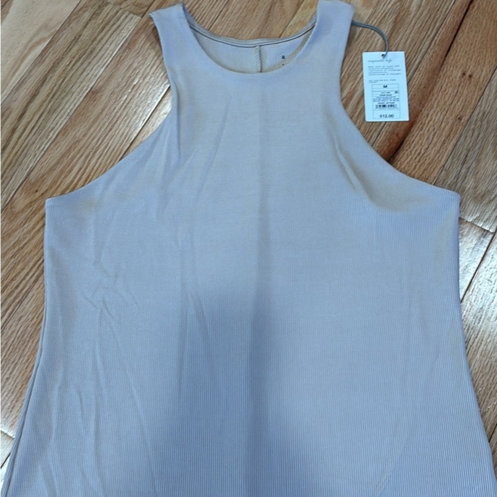 a new day Women's Light Beige Tank Top